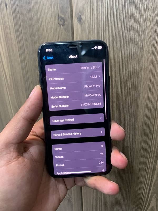 iphone 11 pro 64gb pta 7