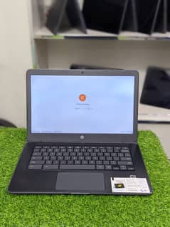 Hp Chromebook 14G5, 4GB RAM & 32GB Storage With Built-in Playstore.