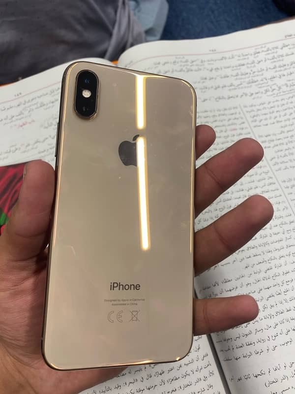 iPhone Xs 256GB Gold PTA Official Approved 10/10 All Okay URGENT SALE 5