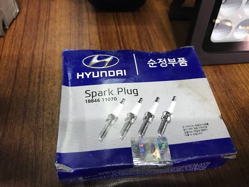 Hyundai Spark plugs 7