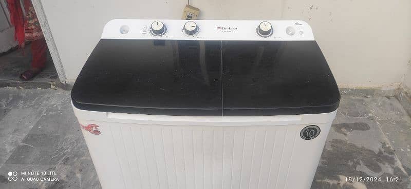 DW 10500c dawlance washing machine 1