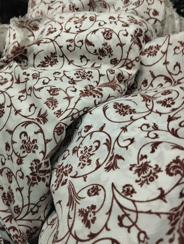 PRINTED RAW SILK IN WHOLESALE 1