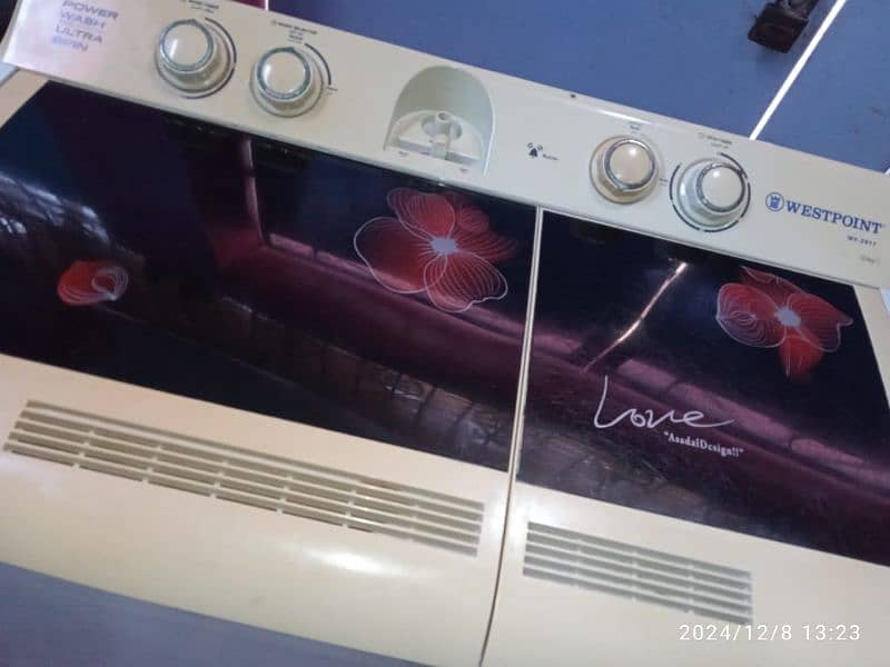 Wespoint washing machine twin tub model number WA 6