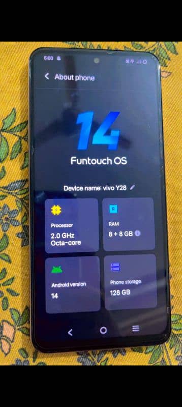 vivo y28 urgent sale 1