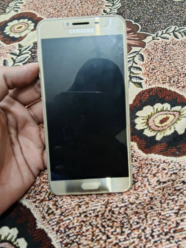 Samsung galaxy c5 GOLD with box 4/32* 3