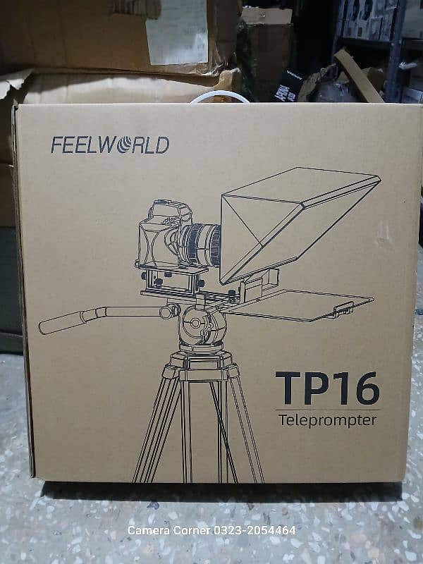 Teleprompter 7 inch 8 inch and 10 inch FeelWorld and Lens Go 7