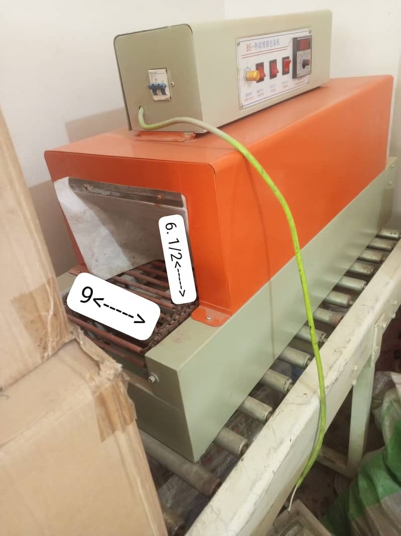 heat shrink tunnel machine pvc and bop packing 7