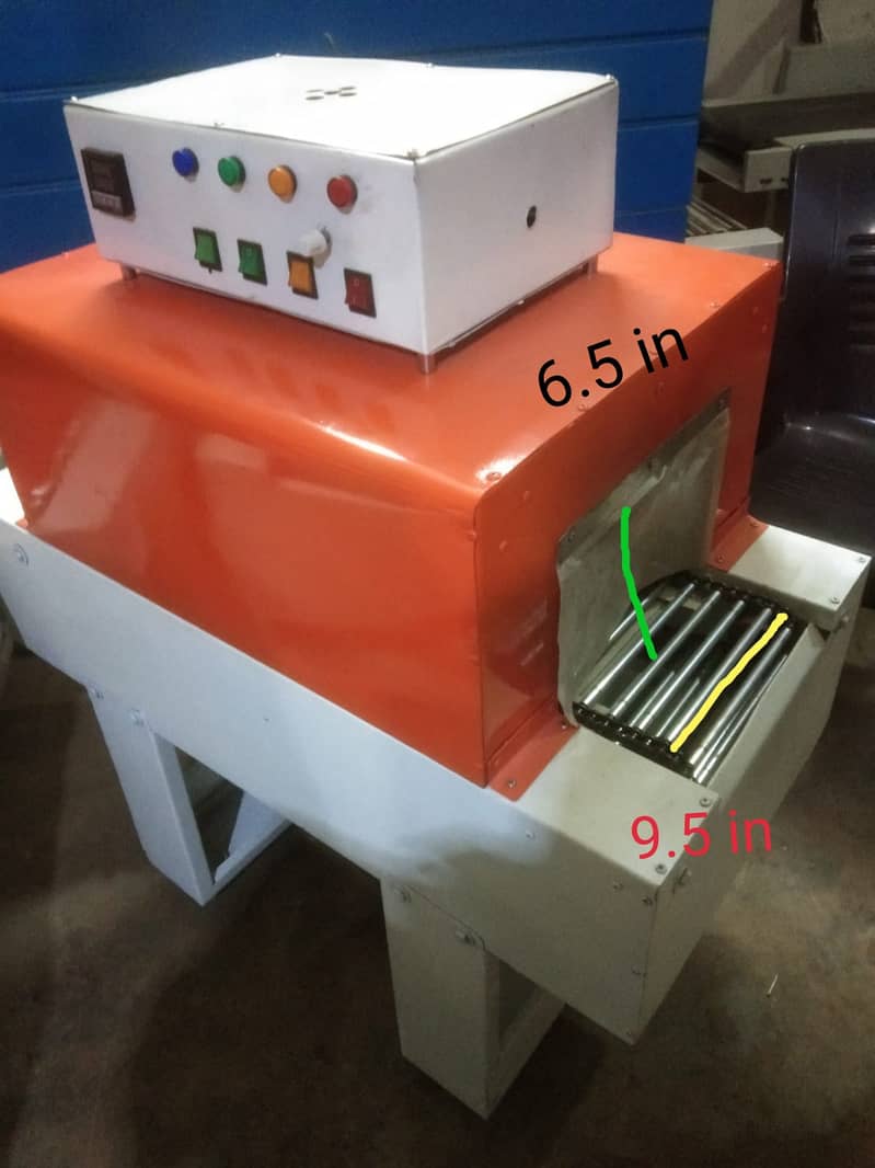 heat shrink tunnel machine pvc and bop packing 8