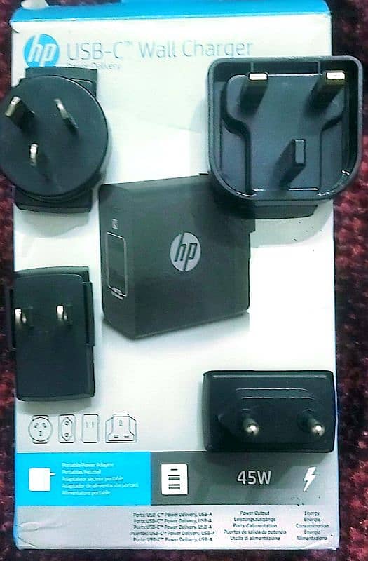 hp USB-C Wall Charger 45W 3