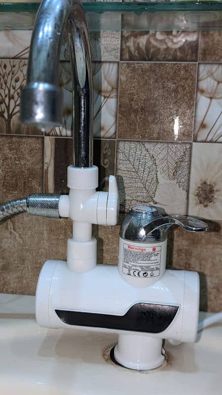 Instant water heater tap 1