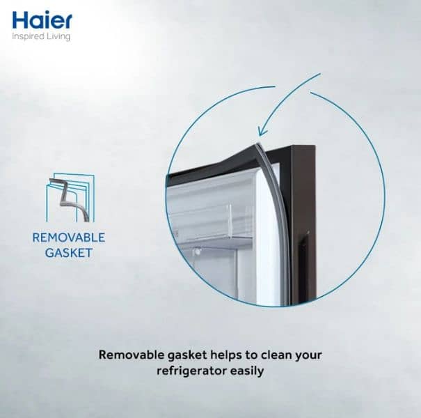 Haier Model HRF276-EBS 8,9 Saal warranty available hai Haier brand ki. 6