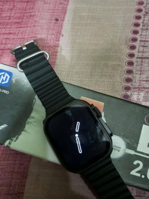 t900 ultra smart watch black colour good condition 1