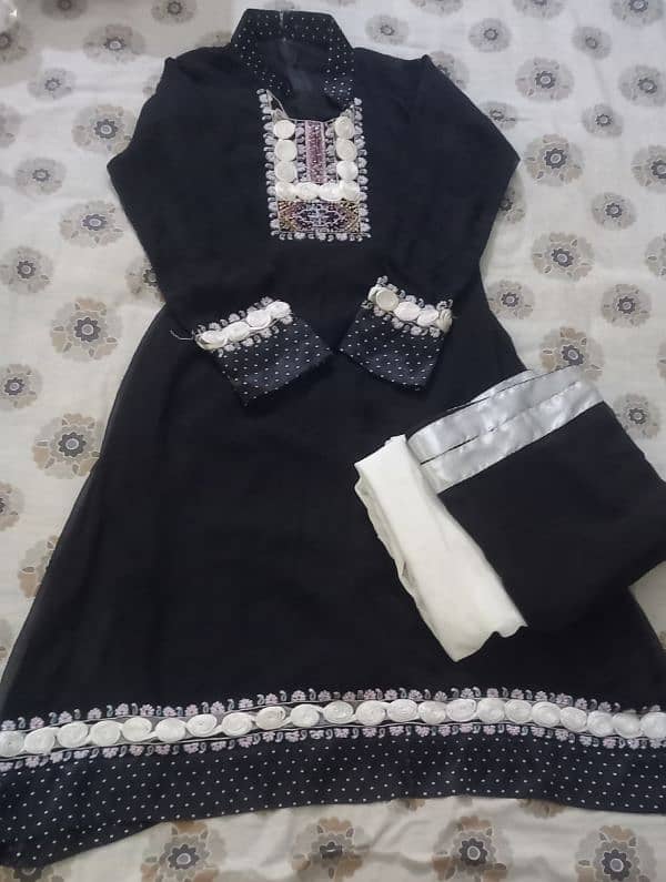 Black Airline Frock 1