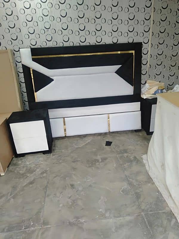 brass poshish bed set 4