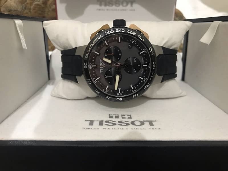 TISSOT-T RACER-BRAND NEW ORIGINAL WATCH-CHRONOGRAPH-RADO-OMEGA-ROLEX 1