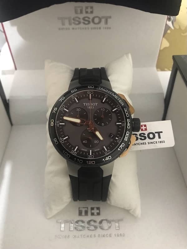 TISSOT-T RACER-BRAND NEW ORIGINAL WATCH-CHRONOGRAPH-RADO-OMEGA-ROLEX 2