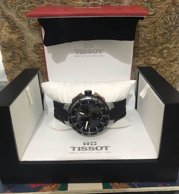 TISSOT-T RACER-BRAND NEW ORIGINAL WATCH-CHRONOGRAPH-RADO-OMEGA-ROLEX 3