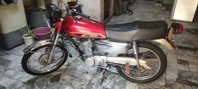 CG 125 2015 model  urgent sale