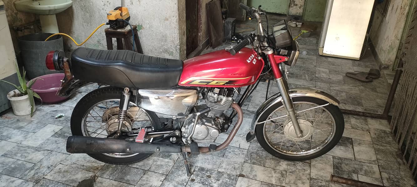 CG 125 2015 model  urgent sale 1