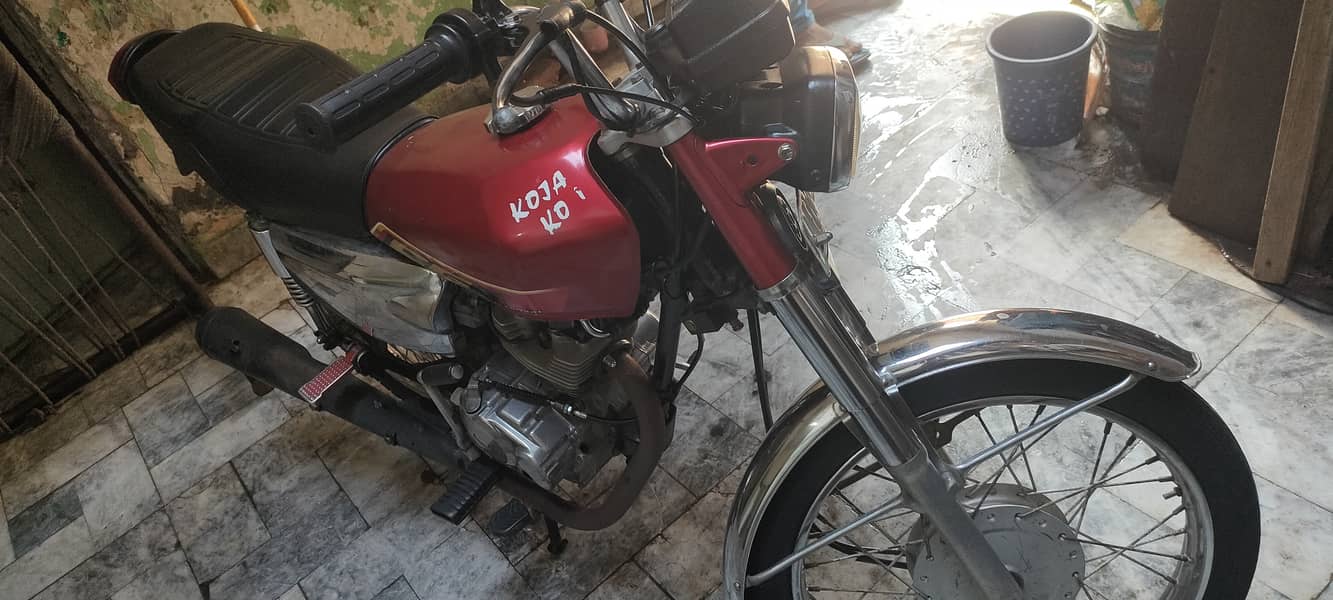 CG 125 2015 model  urgent sale 2