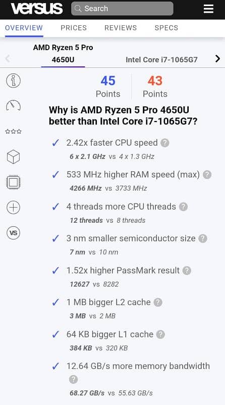 HP Elitebook 845 G7 Amd ryzen 5 pro 4650u 7