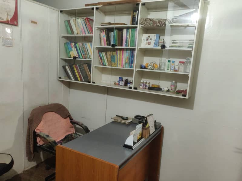 Running Homoeopathic Clinic Setup For SALE in Rental Shop 13