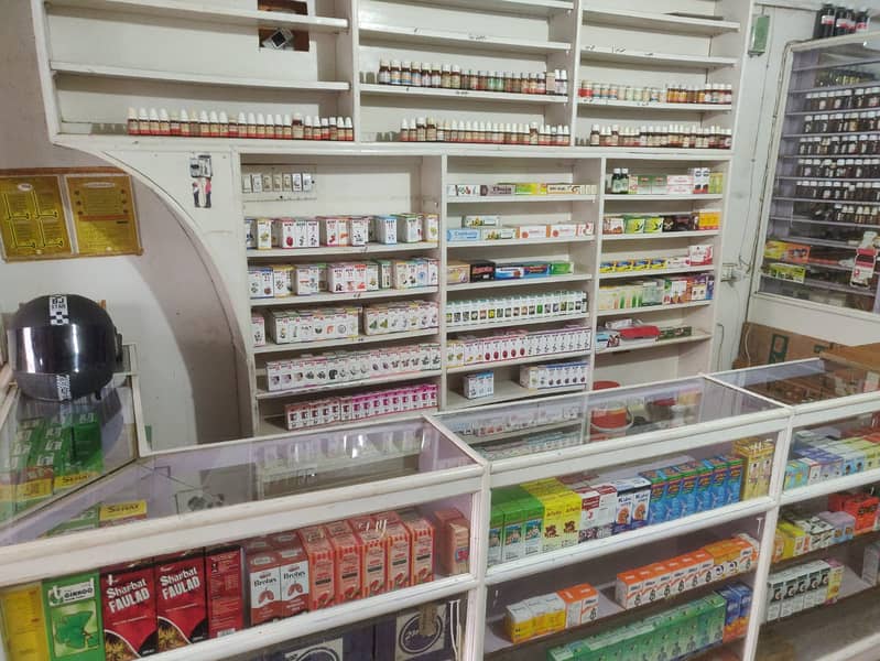 Running Homoeopathic Clinic Setup For SALE in Rental Shop 15