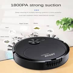 Portable Mini Wireless Smart Sweeping Robot