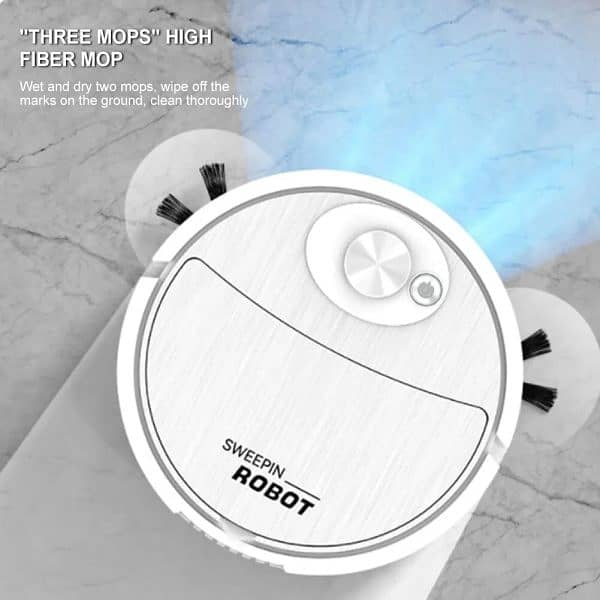 Portable Mini Wireless Smart Sweeping Robot 1