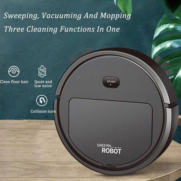 Portable Mini Wireless Smart Sweeping Robot 6