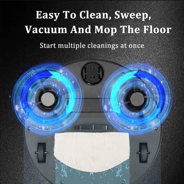 Portable Mini Wireless Smart Sweeping Robot 8