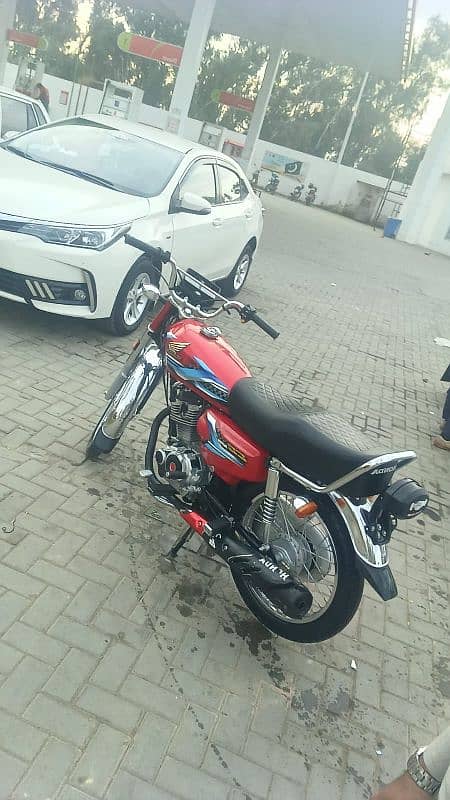 Honda cg 125 open voucher 23/24 10/9 condition 0