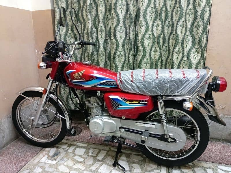 Honda CG 125 2024 Model Applied For 10 by 10  (0/3/2/1/8/5/2/0/0/5/6) 1