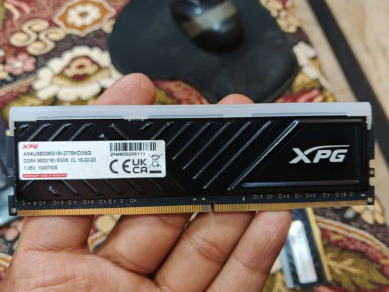 xpg spectrix D35G 8gbx2 3600Mhz Ddr4 ram 1