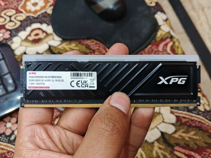 xpg spectrix D35G 8gbx2 3600Mhz Ddr4 ram 2