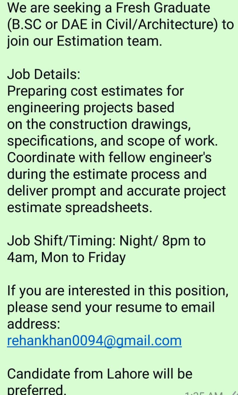 Civil Engineer / Architect 1