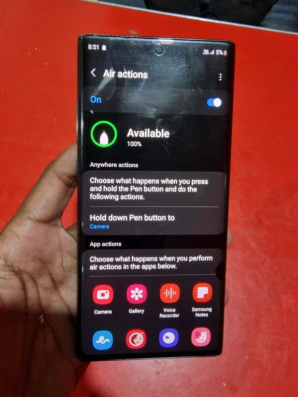 Samsung Note 10 plus 5G 12Gb Ram 256Gb Official Status But Pa*tch 10