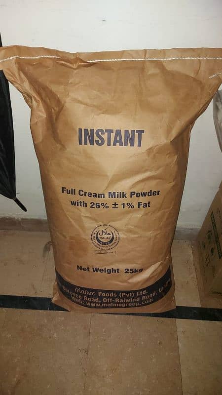 malmo full cream milk 25kg pack 0