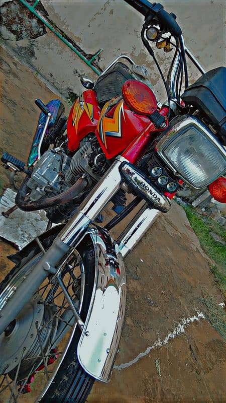 Honda CG 125 Hyderabad Number 2