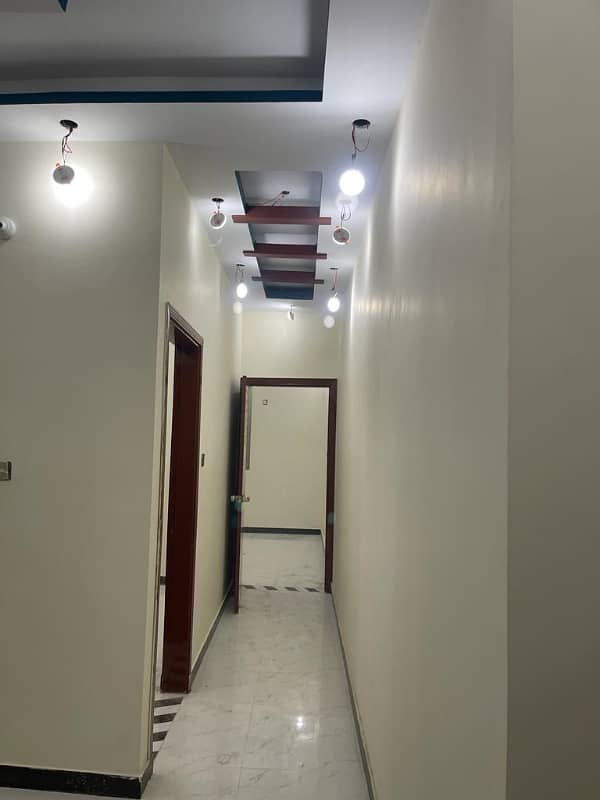 BRAND NEW FLATE 2BAD LOUNCH FOR SALE RAJPUT RESIDENCY APARTMENT NEAR TO MAIN RASHID MINHAS ROAD 9