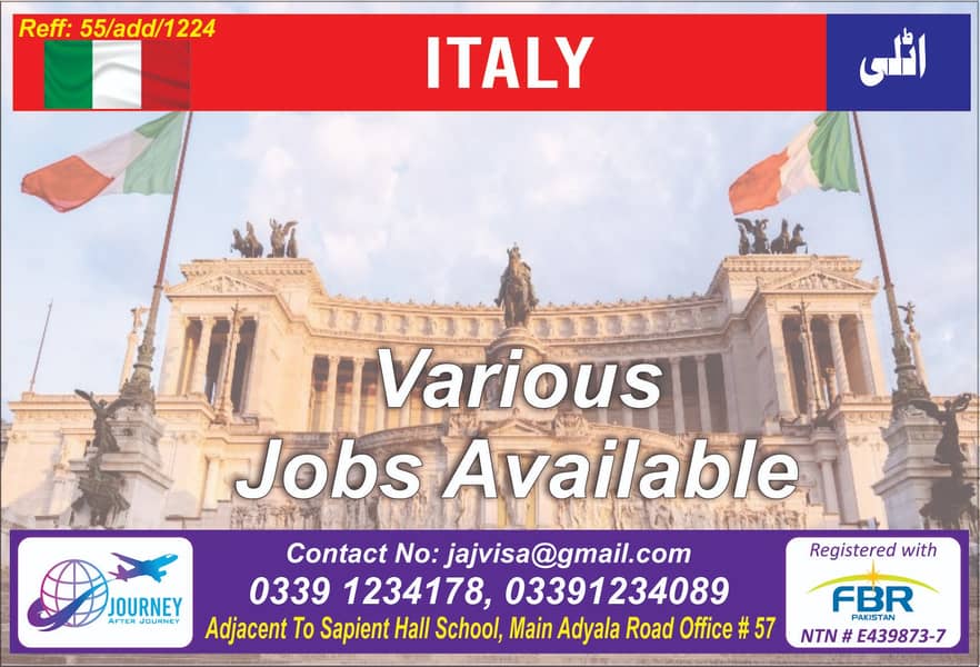 GET A JOB IN ITALY 0