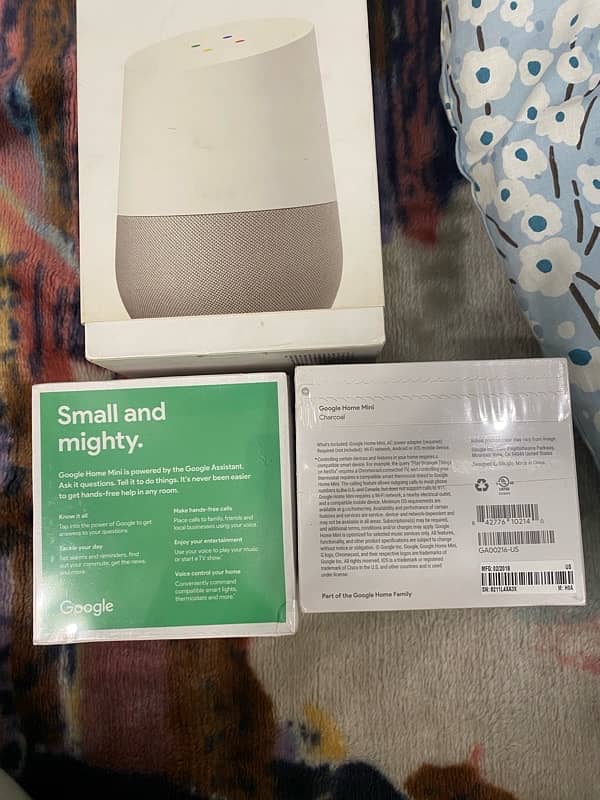 google home & home mini nest hub 1