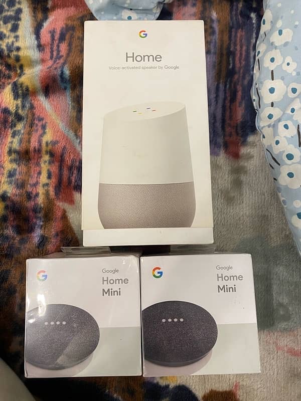 google home & home mini nest hub 2