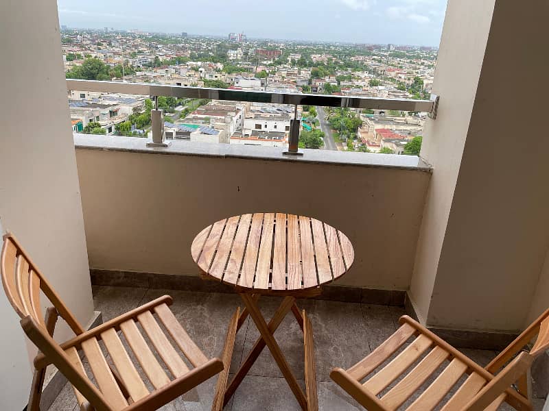 Fully Furnished One bed with Balcony for Sale Facing Park view Gold Crest 6