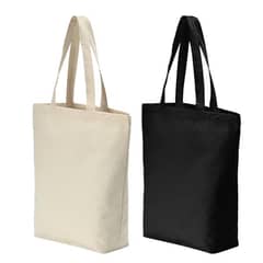 Cotton and Canvas Shoulder Tote Bags