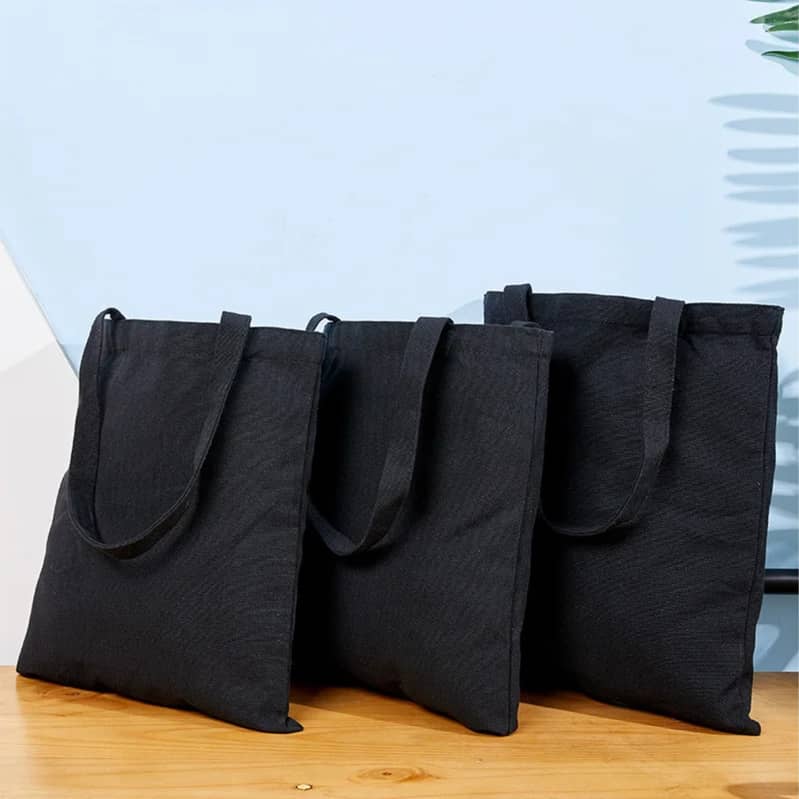 Cotton and Canvas Shoulder Tote Bags 5