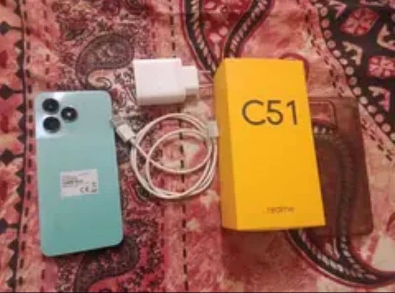 realme c51 4/64 with box 0