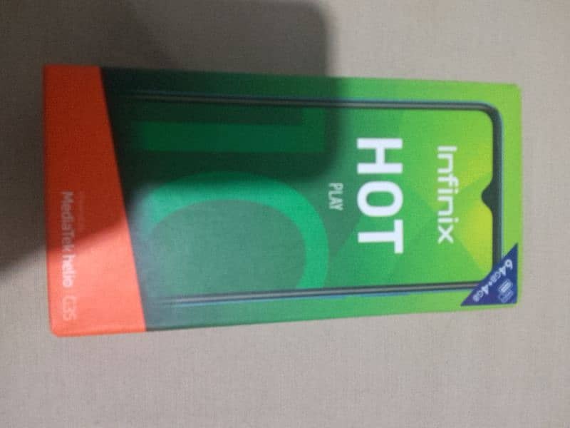 Infinix hot 10 play bilkul new 1