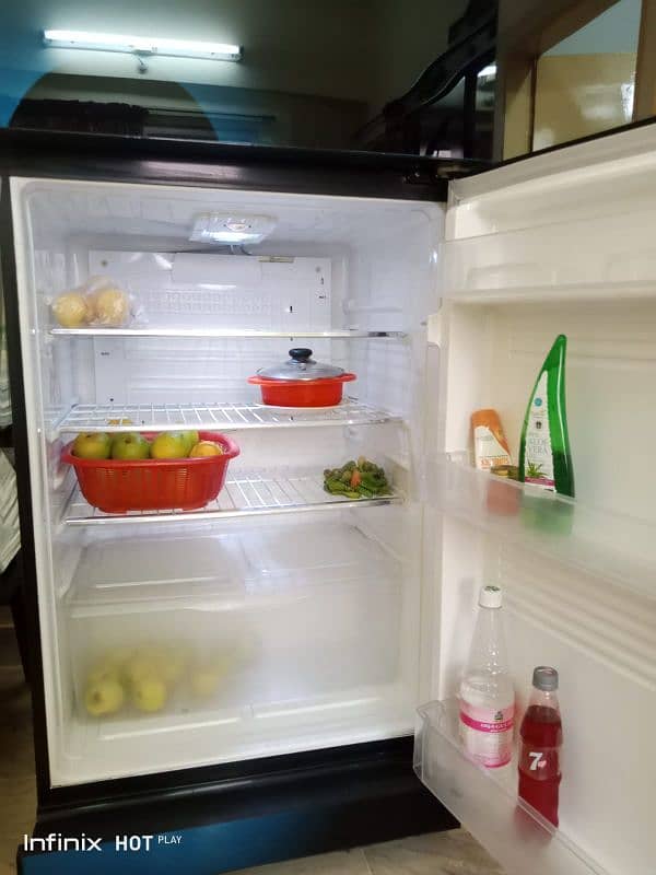 PEL glass door new condition refrigerator 1