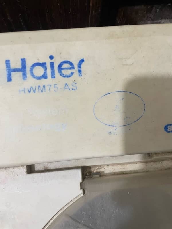 HAIER 7.5 KG ( HWM AS 75 ) 1